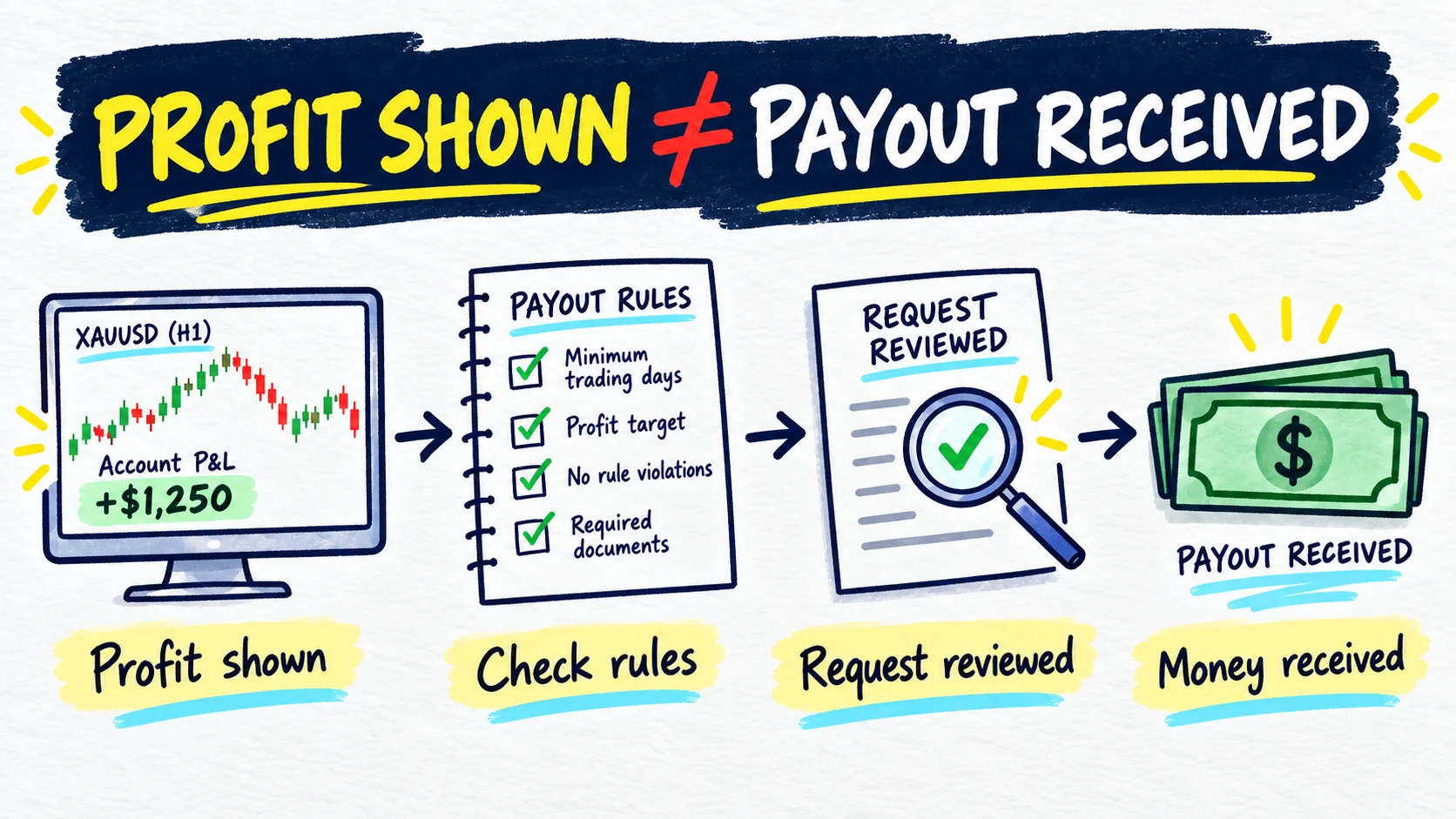 Prop Firm Payout Rules: What to Check Before Requesting a Payout