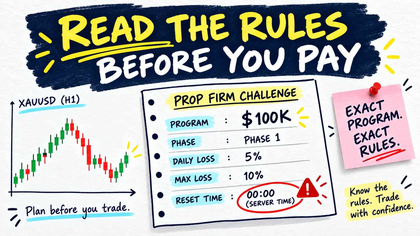 Prop Firm Rules: What to Check Before You Buy a Challenge
