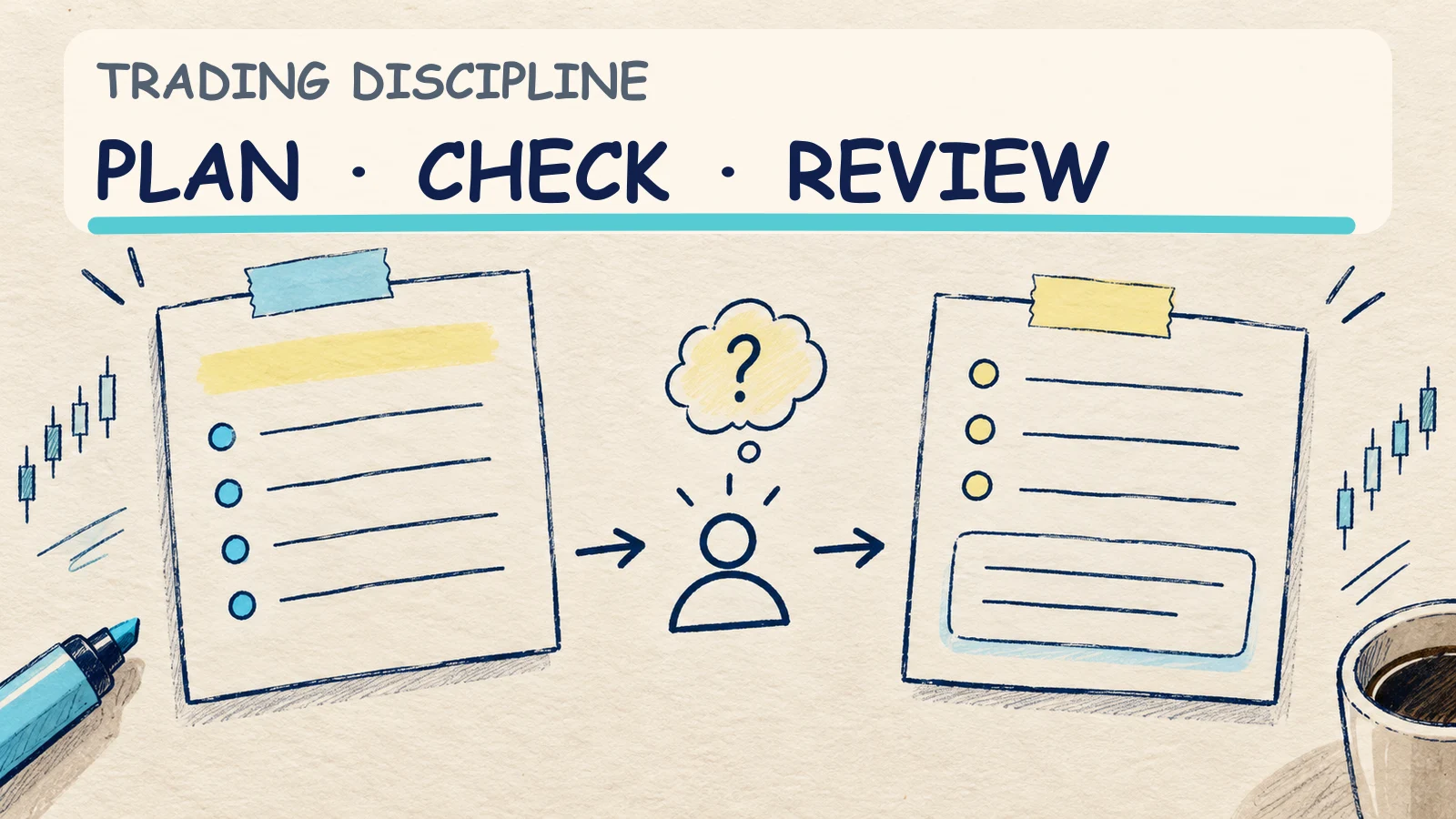 Trading Discipline for Prop Firm Traders: Follow Your Plan, Then Review It