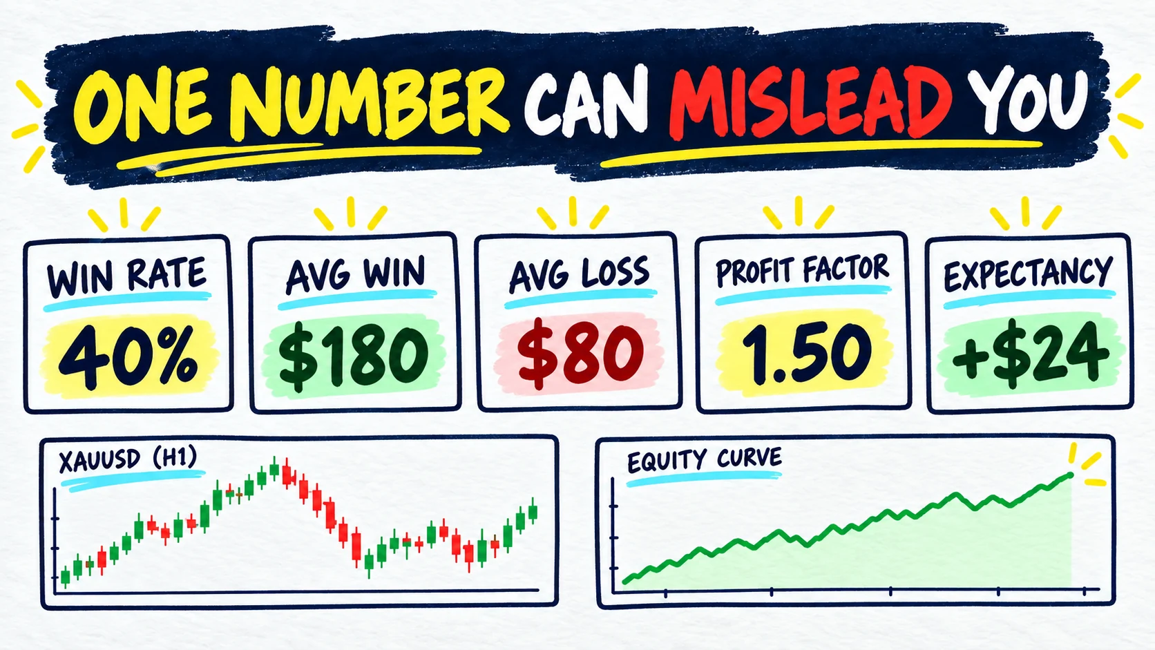Trading Performance Metrics: How to Read Your Numbers Together
